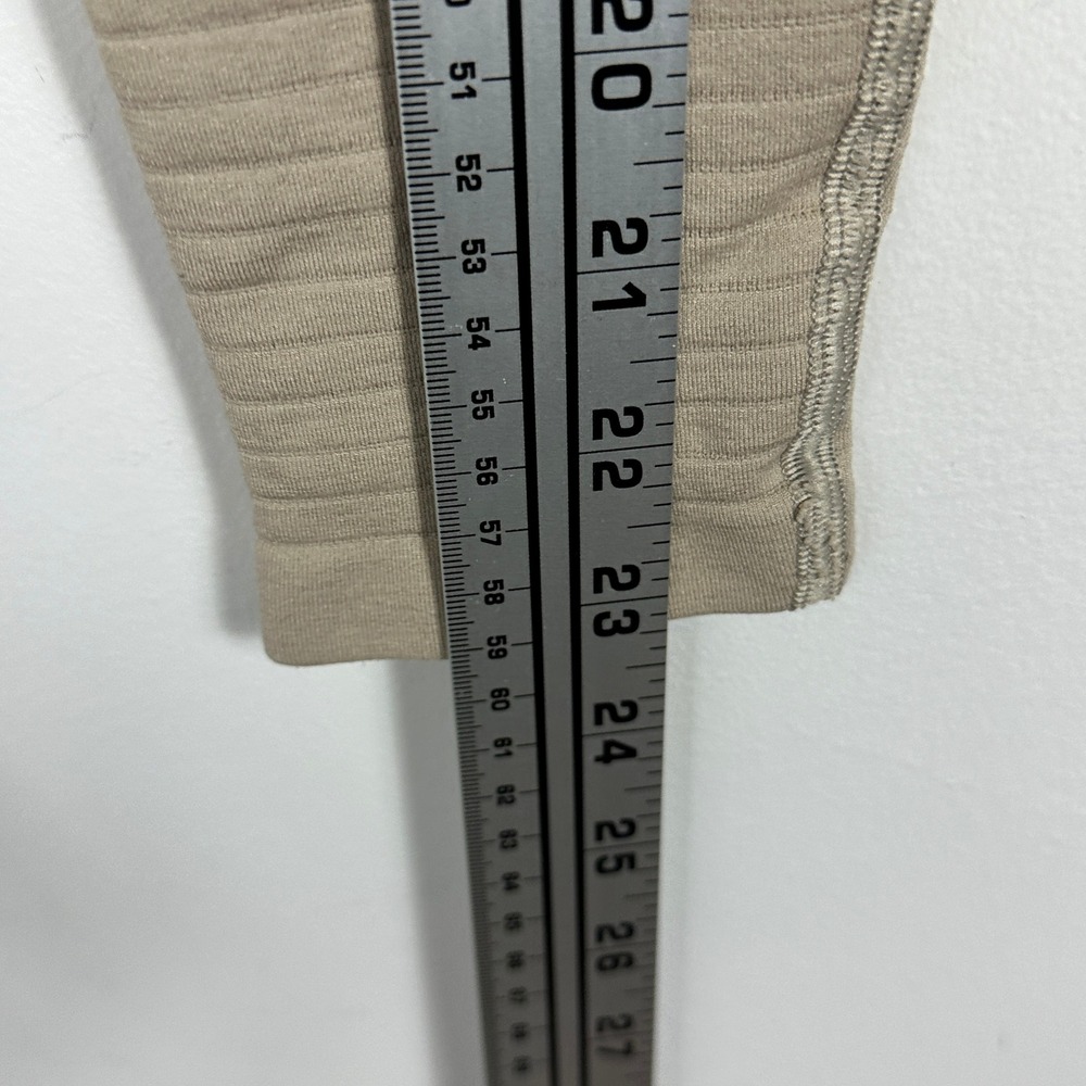 Alphalete Revival Moto Style Leggings Beige Compression Womens Sz Small Athletic - Picture 14 of 14